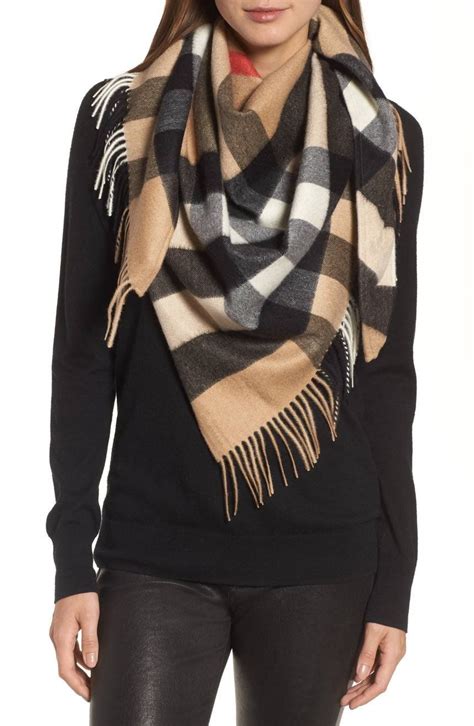 Burberry wool cashmere scarf review